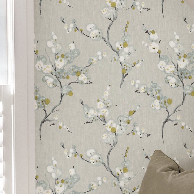 Crediton 18' L x 20.5" W Texture Peel and Stick Wallpaper Roll